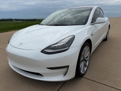 Used 2018  Tesla Model 3 4d Sedan AWD Long Range at Rooster Auto Sales near Vinton&comma; IA