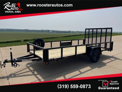 New 2025 Quality Utility Landscape Single Axle Trailer at Rooster Auto Sales near Vinton, IA