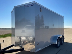 New 2026  Haul About Bobcat Enclosed 7x14 Trailer at Rooster Auto Sales near Vinton, IA