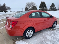 Used 2013  Chevrolet Sonic 4d Sedan LS AT at Rooster Auto Sales near Vinton, IA