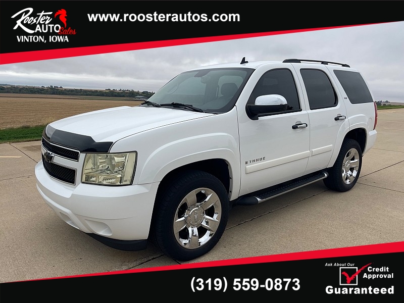 Used 2008  Chevrolet Tahoe 4d SUV 4WD LTZ at Rooster Auto Sales near Vinton, IA