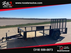 New 2026  Quality Steel Utility Trailer at Rooster Auto Sales near Vinton, IA