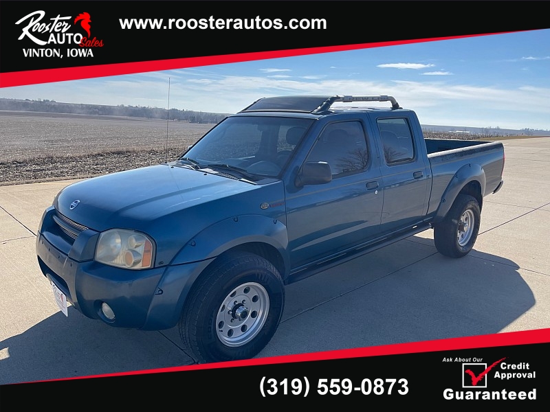 Used 2002  Nissan Frontier 4WD Crew Cab SC Long Bed at Rooster Auto Sales near Vinton, IA