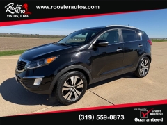 Used 2013  Kia Sportage 4d SUV AWD EX at Rooster Auto Sales near Vinton&comma; IA