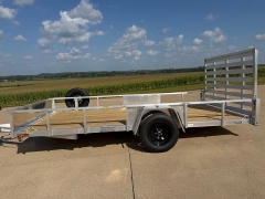 New 2027  Quality Steel Utility Trailer at Rooster Auto Sales near Vinton&comma; IA