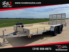 New 2026 Quality Steel Utility Trailer at Rooster Auto Sales near Vinton, IA
