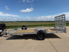 New 2027  Quality Steel Utility Trailer at Rooster Auto Sales near Vinton&comma; IA
