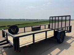 New 2025 Quality Utility Landscape Single Axle Trailer at Rooster Auto Sales near Vinton, IA