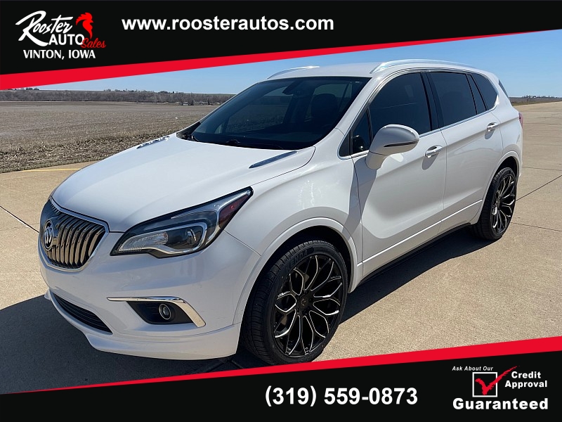 Used 2017  Buick Envision 4d SUV FWD Essence at Rooster Auto Sales near Vinton, IA