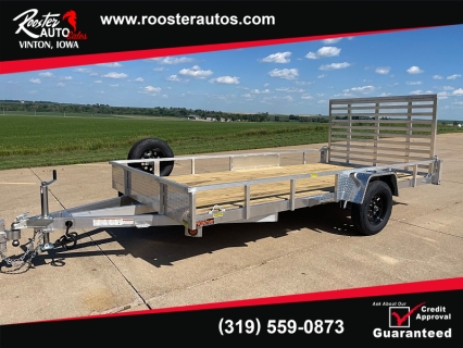 New 2026 Quality Steel Utility Trailer at Rooster Auto Sales near Vinton, IA