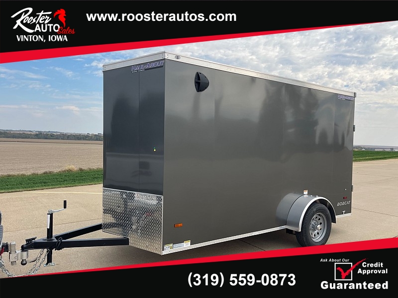 New 2026 Haul About Bobcat Enclosed 6x12 Trailer at Rooster Auto Sales near Vinton, IA