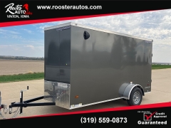 New 2026 Haul About Bobcat Enclosed 6x12 Trailer at Rooster Auto Sales near Vinton, IA