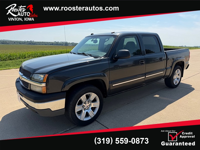 Used 2005  Chevrolet Silverado 1500 4WD Crew Cab LS at Rooster Auto Sales near Vinton&comma; IA