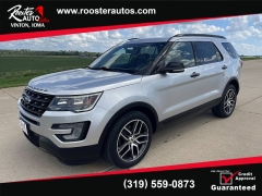 Used 2017 Ford Explorer 4d SUV 4WD Sport at Rooster Auto Sales near Vinton, IA