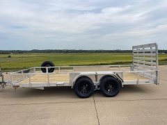 New 2026 Quality Steel Utility Trailer at Rooster Auto Sales near Vinton, IA