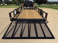 New 2027  Quality Steel Utility Trailer at Rooster Auto Sales near Vinton&comma; IA