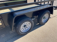 New 2026  Quality Steel Utility Trailer at Rooster Auto Sales near Vinton, IA