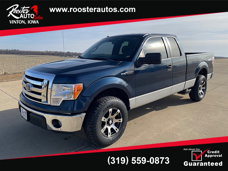 Used 2013  Ford F-150 4WD Supercab XLT at Rooster Auto Sales near Vinton, IA