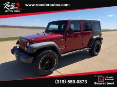 Used 2011  Jeep Wrangler Unlimited 4d Convertible Sport at Rooster Auto Sales near Vinton&comma; IA