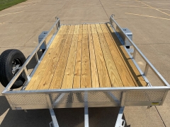 New 2026 Quality Steel Utility Trailer at Rooster Auto Sales near Vinton, IA