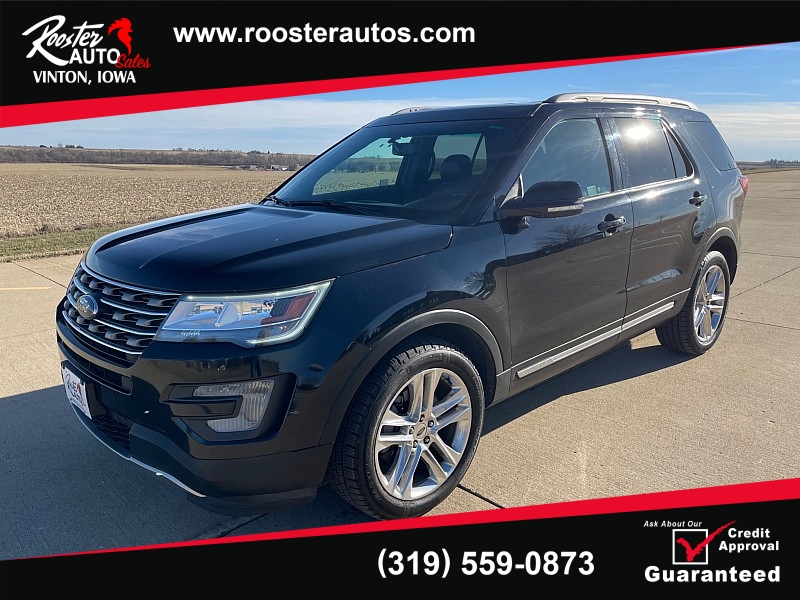 Used 2016  Ford Explorer 4d SUV 4WD XLT at Rooster Auto Sales near Vinton, IA