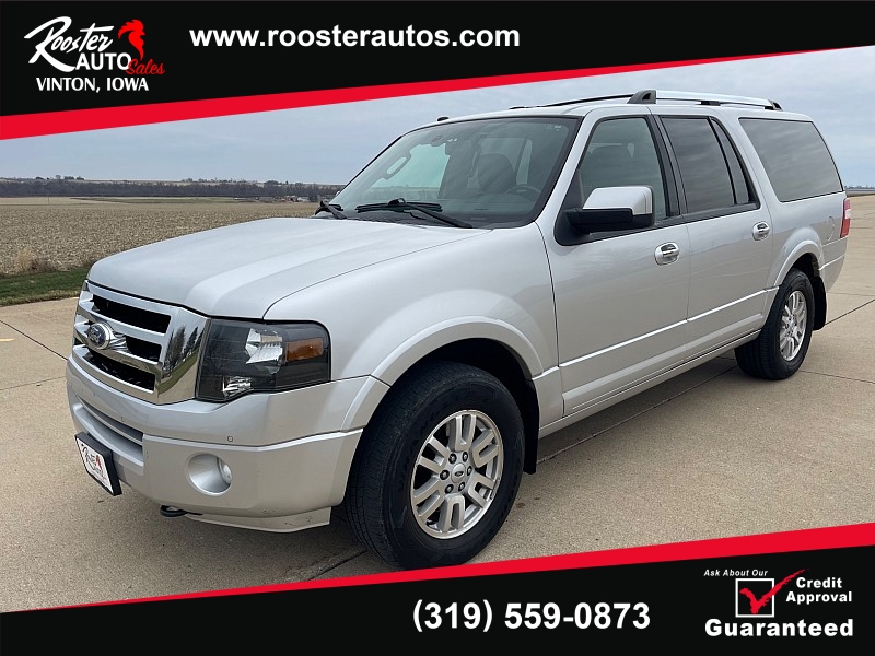 Used 2012  Ford Expedition EL 4d SUV 4WD Limited at Rooster Auto Sales near Vinton, IA