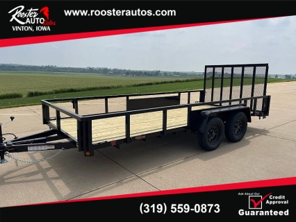 New 2026 Quality Steel Utility Trailer at Rooster Auto Sales near Vinton, IA