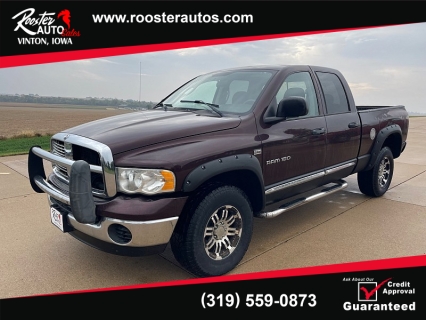 Used 2004 Dodge Ram 1500 4WD Quad Cab SLT at Rooster Auto Sales near Vinton, IA