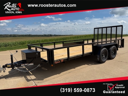 New 2027 Quality Steel Utility Trailer at Rooster Auto Sales near Vinton, IA