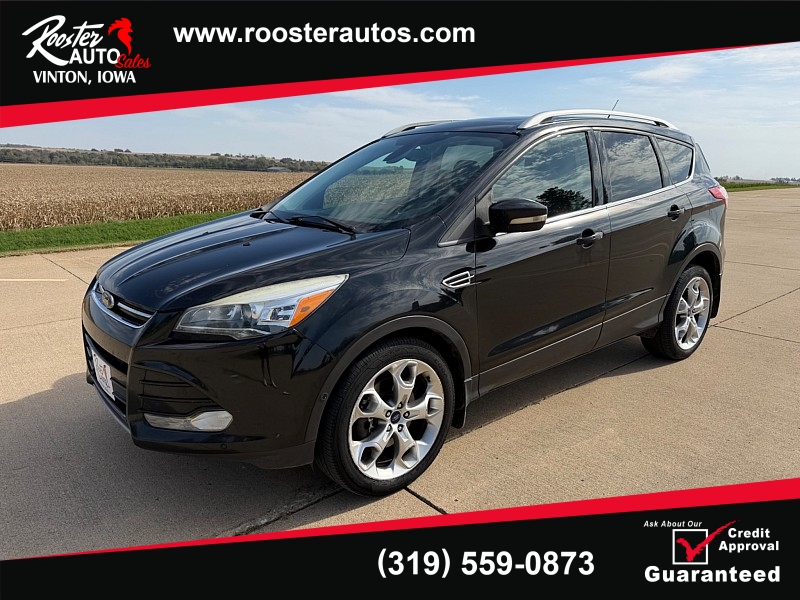 Used 2015  Ford Escape 4d SUV 4WD Titanium at Rooster Auto Sales near Vinton&comma; IA