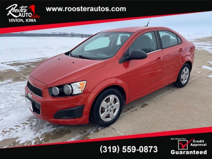 Used 2013 Chevrolet Sonic 4d Sedan LS AT at Rooster Auto Sales near Vinton, IA