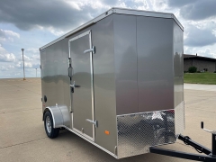 New 2025 Haul About Bobcat Enclosed 6x12 Trailer at Rooster Auto Sales near Vinton, IA