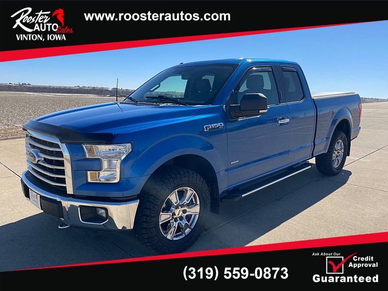 Used 2015  Ford F-150 4WD Supercab XLT at Rooster Auto Sales near Vinton, IA