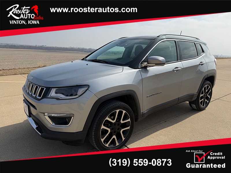 Used 2018  Jeep Compass 4d SUV 4WD Limited at Rooster Auto Sales near Vinton&comma; IA