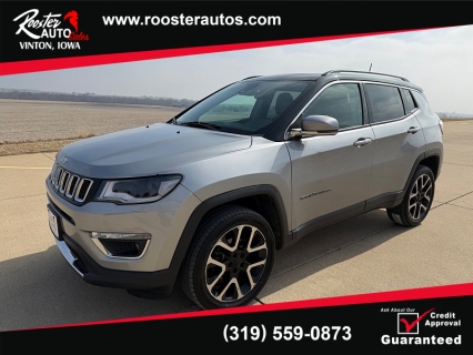 Used 2018 Jeep Compass 4d SUV 4WD Limited at Rooster Auto Sales near Vinton, IA