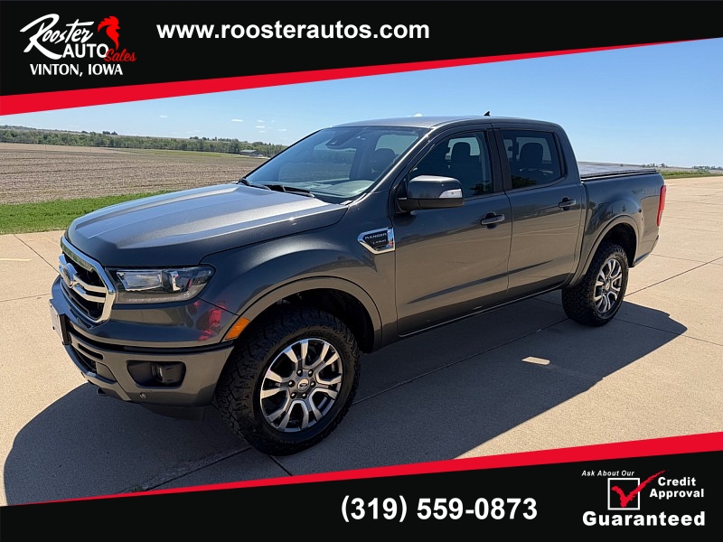Used 2020  Ford Ranger 4WD SuperCrew Lariat at Rooster Auto Sales near Vinton&comma; IA