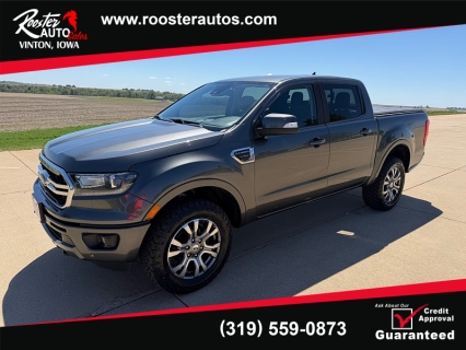 Used 2020 Ford Ranger 4WD SuperCrew Lariat at Rooster Auto Sales near Vinton, IA