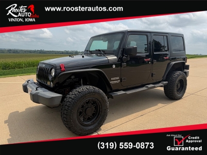 Used 2017 Jeep Wrangler Unlimited 4d Convertible Sport at Rooster Auto Sales near Vinton, IA