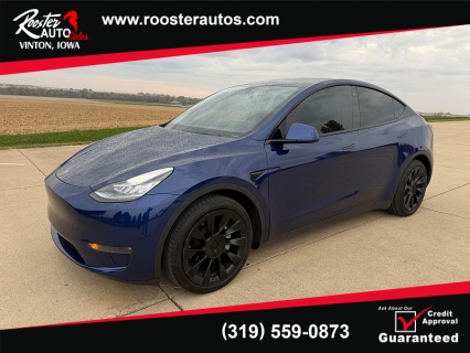 Used 2021 Tesla Model Y Long Range AWD at Rooster Auto Sales near Vinton, IA