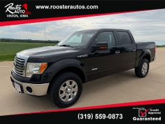 Used 2012  Ford F-150 4WD Supercrew Lariat 5 1&sol;2 at Rooster Auto Sales near Vinton&comma; IA