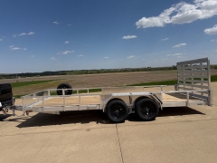 New 2026  Quality Steel Utility Trailer at Rooster Auto Sales near Vinton&comma; IA