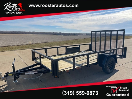 New 2026 Quality Steel Utility Trailer at Rooster Auto Sales near Vinton, IA