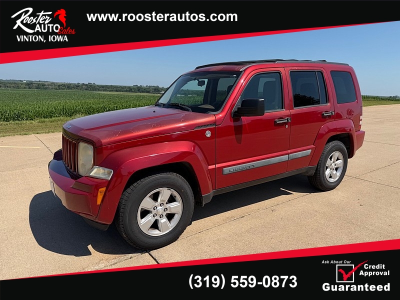 Used 2009  Jeep Liberty 4d SUV 4WD Sport at Rooster Auto Sales near Vinton&comma; IA
