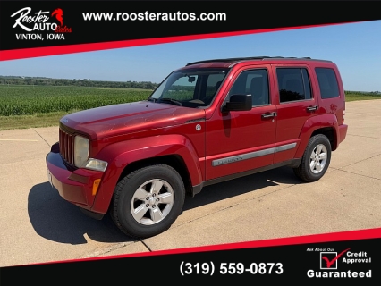 Used 2009 Jeep Liberty 4d SUV 4WD Sport at Rooster Auto Sales near Vinton, IA