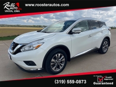 Used 2017 Nissan Murano 4d SUV AWD SL at Rooster Auto Sales near Vinton, IA