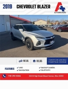  2019 Chevrolet Blazer 4d SUV AWD 2LT at A+ Autobrokers near Mt. Vernon, OH