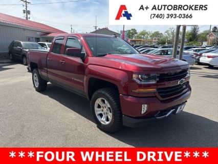 Used 2017 Chevrolet Silverado 1500 4WD Double Cab LT at A+ Autobrokers near Mt. Vernon, OH