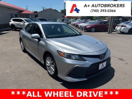 Used 2022 Toyota Camry LE Auto AWD at A+ Autobrokers near Mt. Vernon, OH