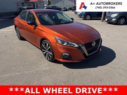 Used 2020 Nissan Altima 4d Sedan AWD 2.5L SR at A+ Autobrokers near Mt. Vernon, OH