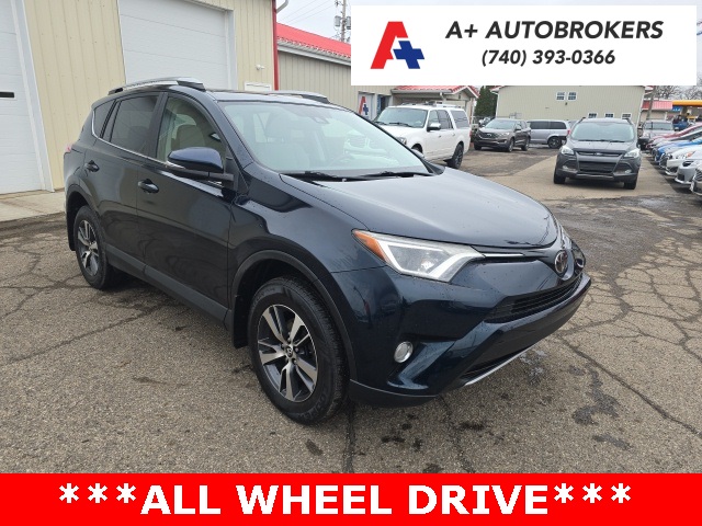 Used 2017  Toyota RAV4 4d SUV AWD XLE at A+ Autobrokers near Mt. Vernon, OH